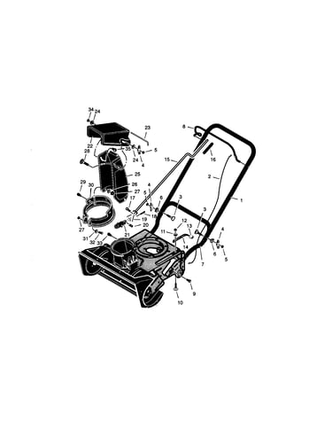 Handle/discharge components
