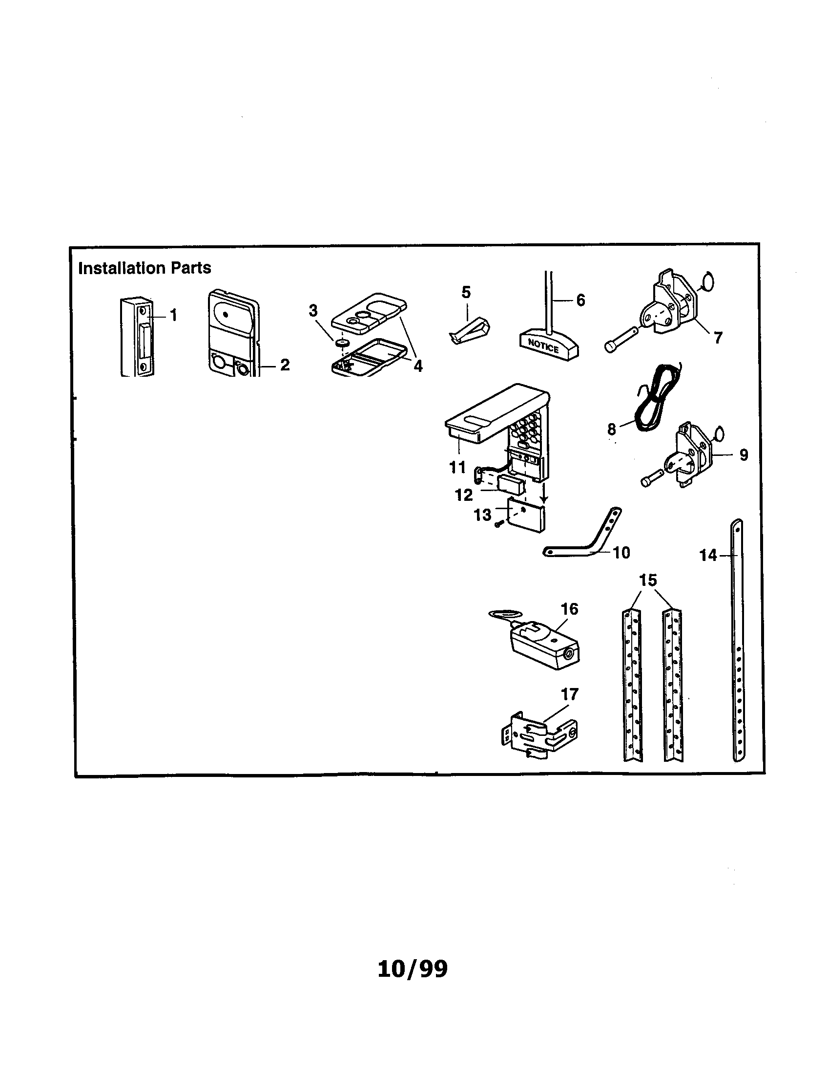 INSTALLATION PARTS