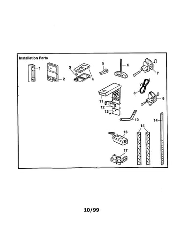 Installation parts