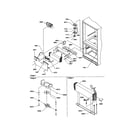 Kenmore 59669147992 evaporator/freezer control assembly diagram