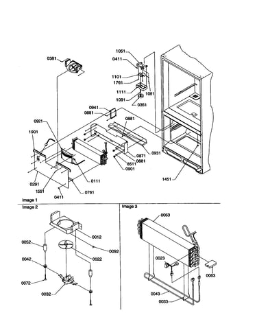 Evaporator/freezer control assembly