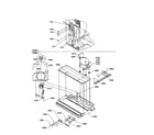 Kenmore 59669147992 machine compartment assembly diagram