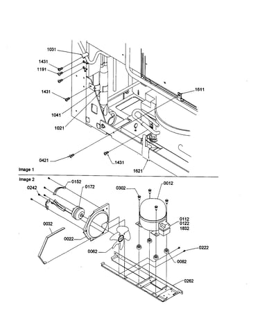 Machine compartment assembly