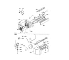 Amana BRF20TL-P1199201WL ice maker assembly and parts diagram