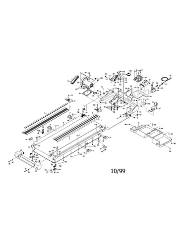 Treadmill and motor