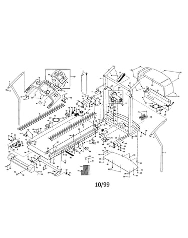 Treadmill and motor