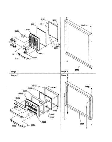 Door assemblies