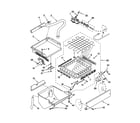 KitchenAid KUIS185GBT0 evaporator/ice cutter/water diagram