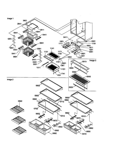 Shelving and crispers