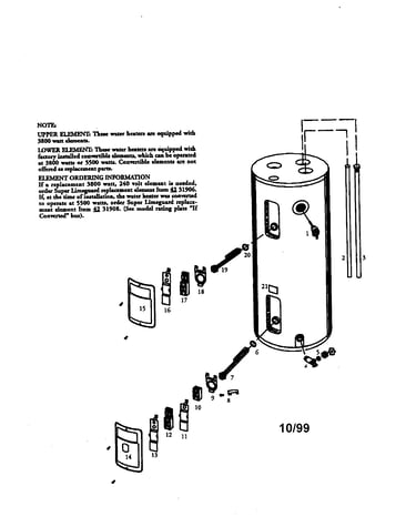 Electric water heater