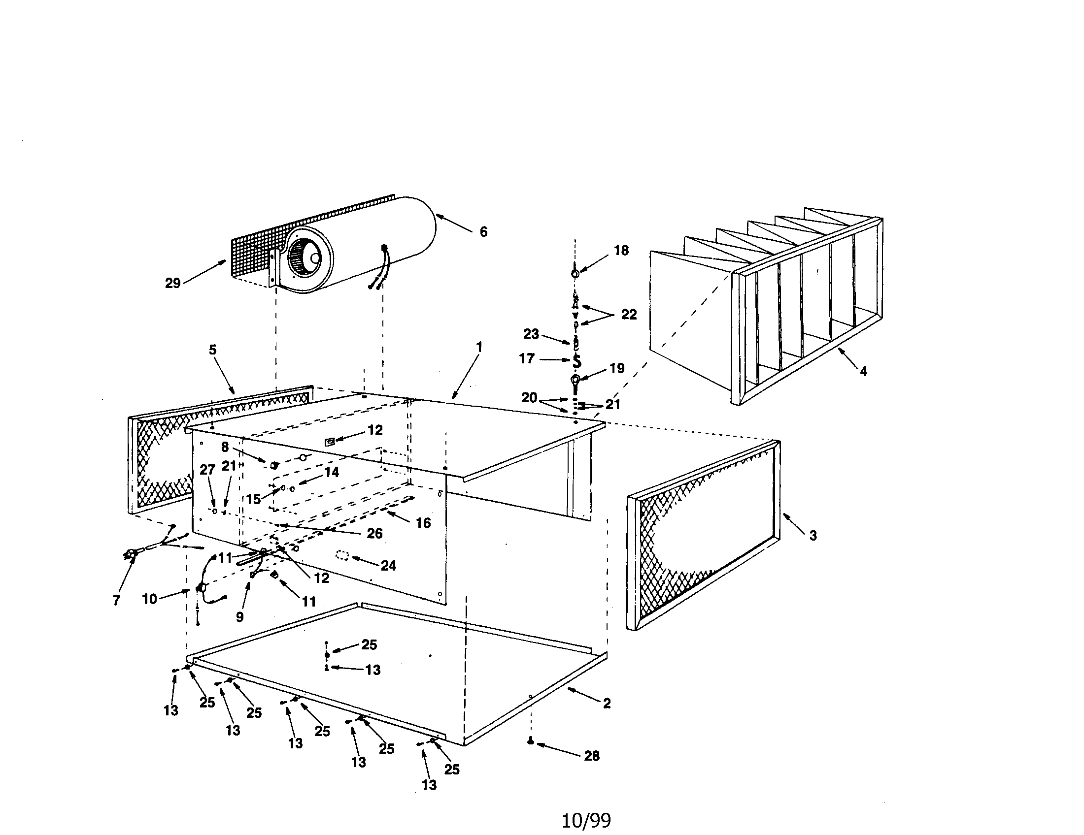 Airborne filtration system