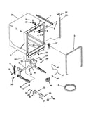 Tub and frame