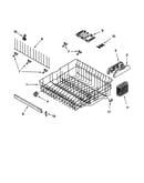 Upper rack and track