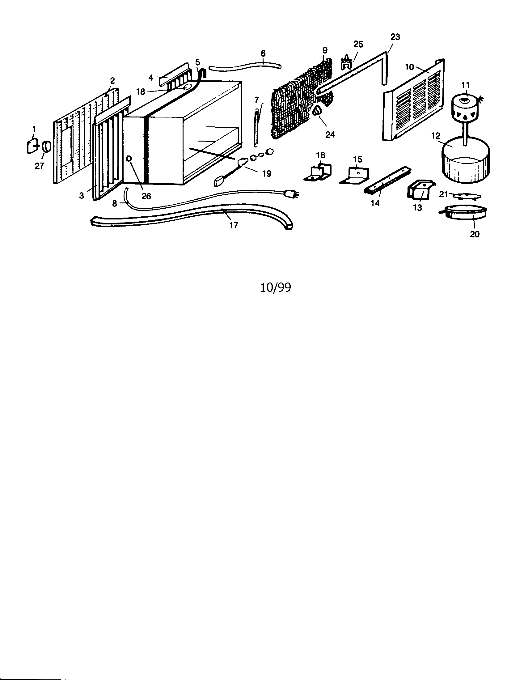 Essick evaporative air cooler