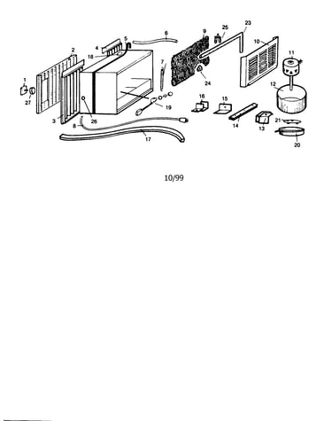 Essick evaporative air cooler