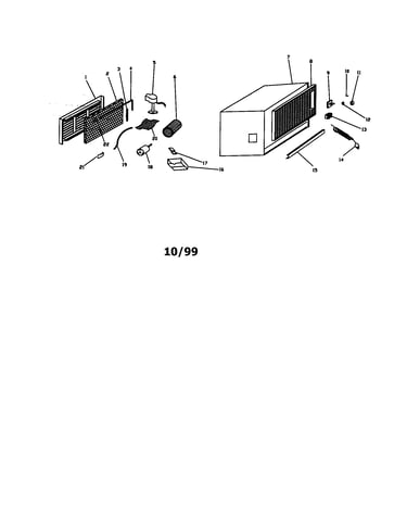 Essick evaporative cooler