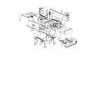 MTD 13AH665F020 deck lift and hanger assembly diagram