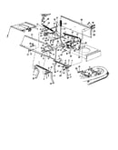 Deck lift and hanger assembly