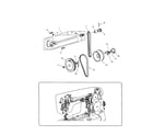 Kenmore 38518330990 upper shaft diagram