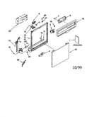 Frame and console