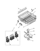 Lower dishrack