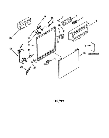 Frame and console