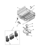 Lower dishrack