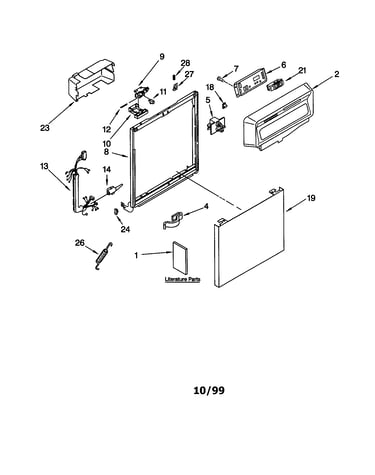 Frame and console