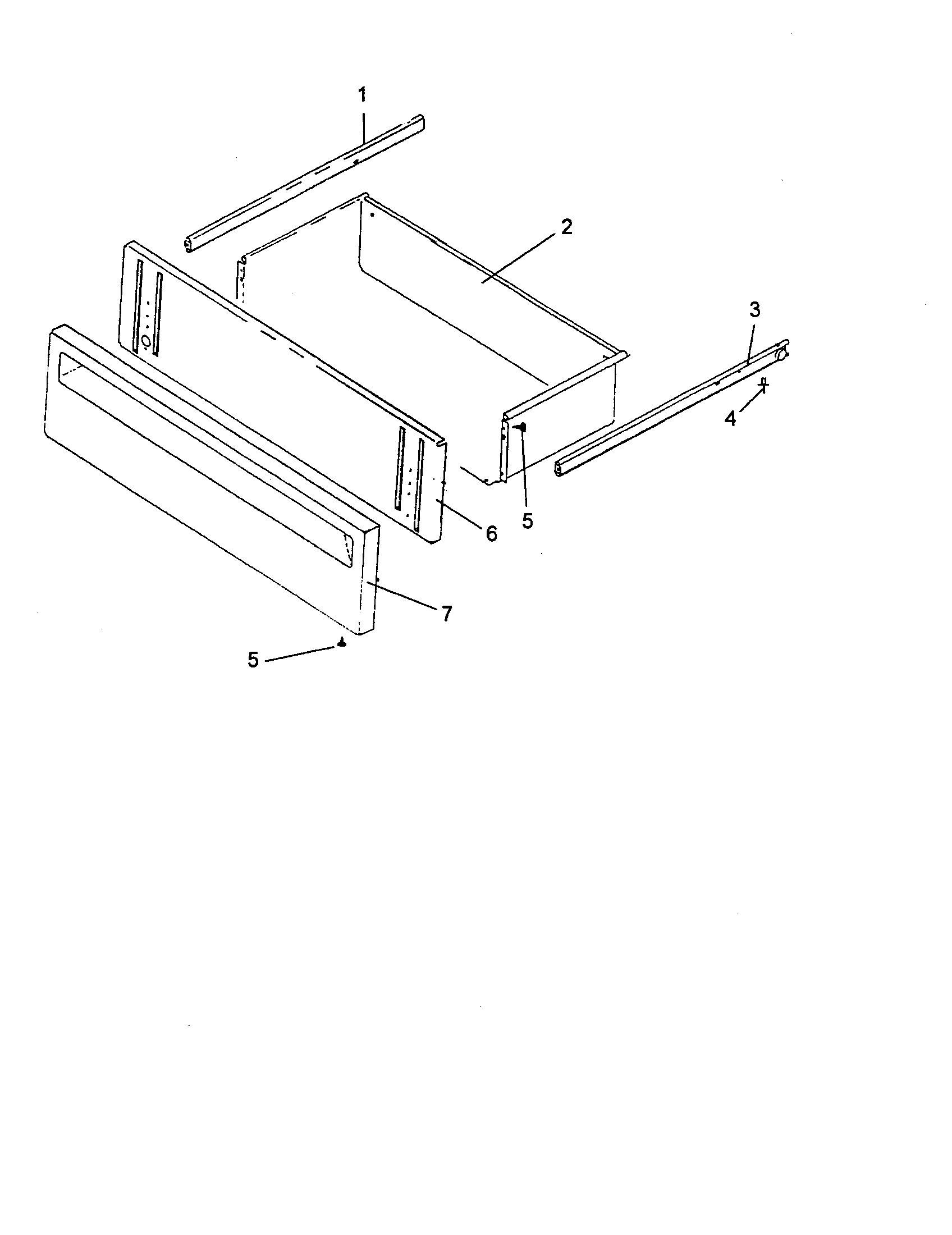 STORAGE DRAWER ASSEMBLY