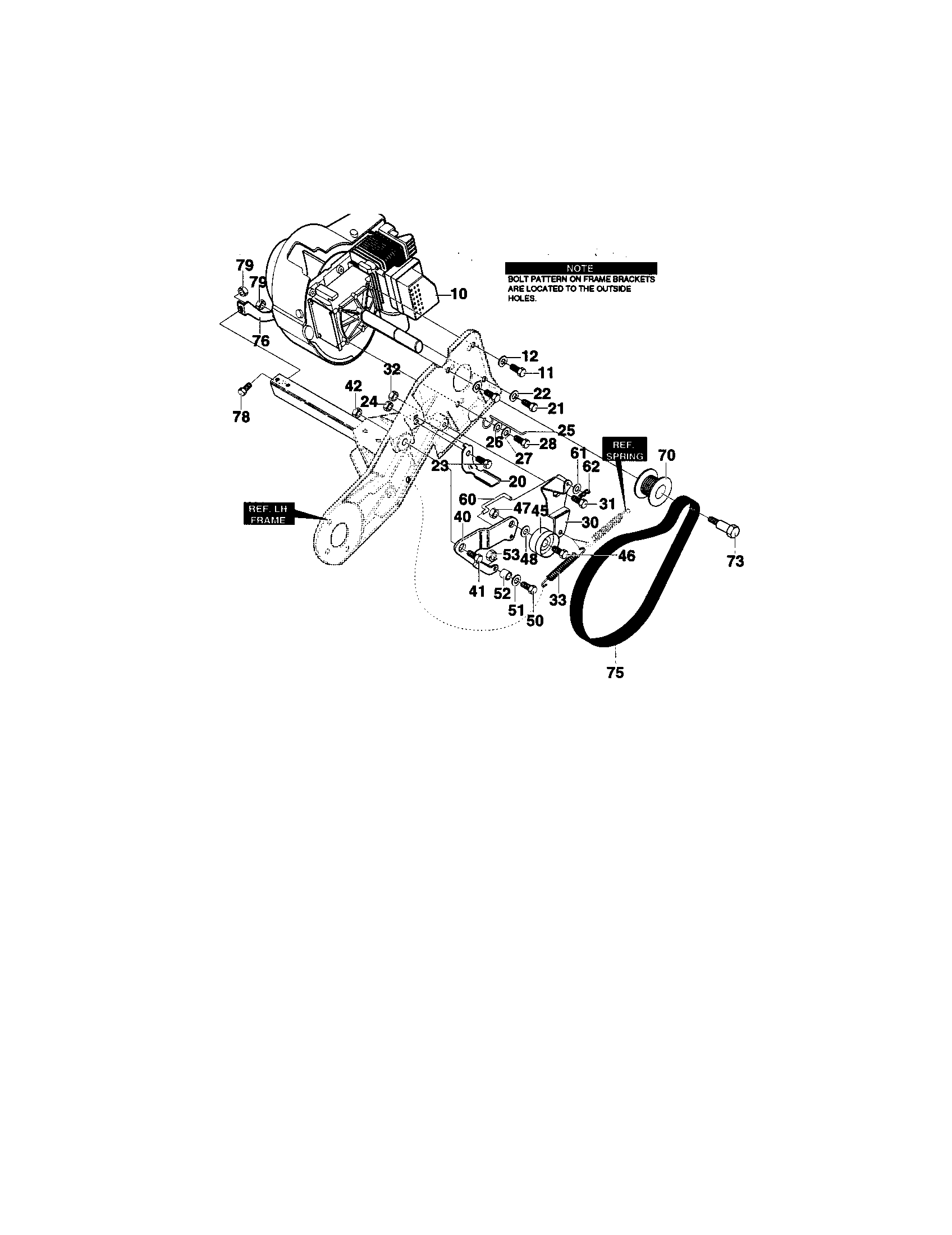 ENGINE/DRIVE ASSEMBLY