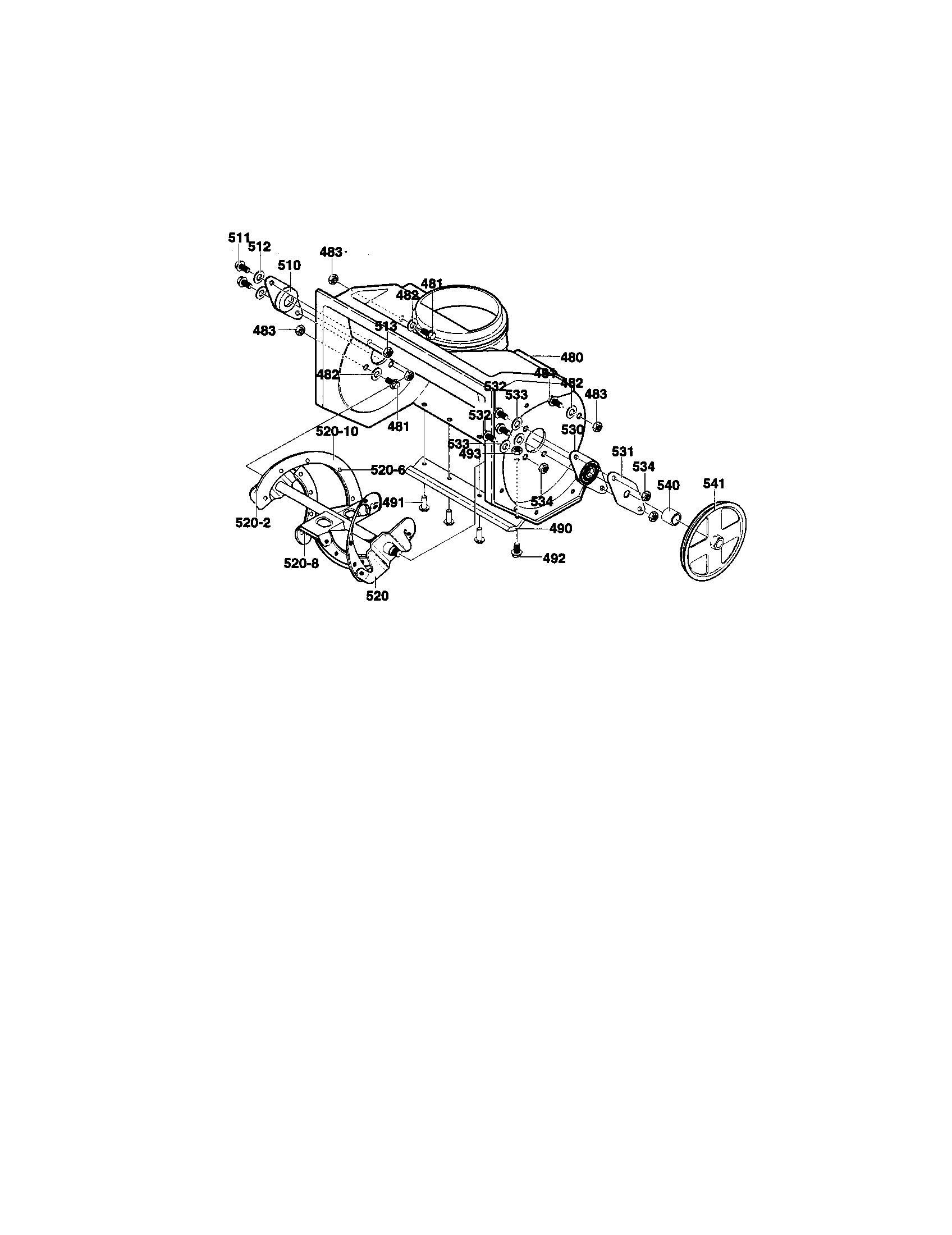 AUGER HOUSING ASSEMBLY
