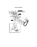 Motor and bracket assembly