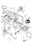 Magnetron/transmisson/turntable