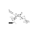 Chute control rod assembly