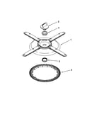 Lower washarm and strainer