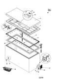 Cabinet and lid assembly