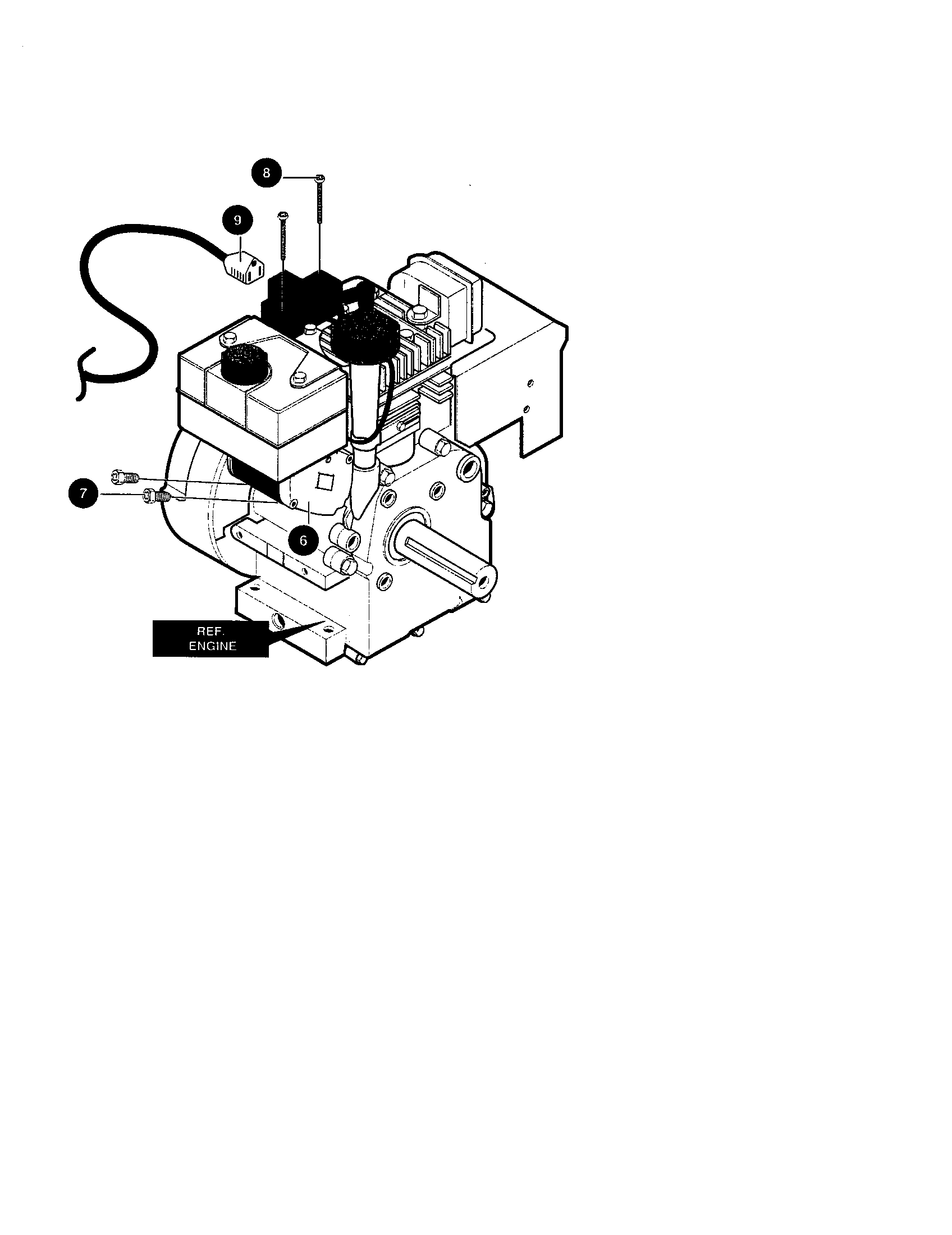 Electric start assembly