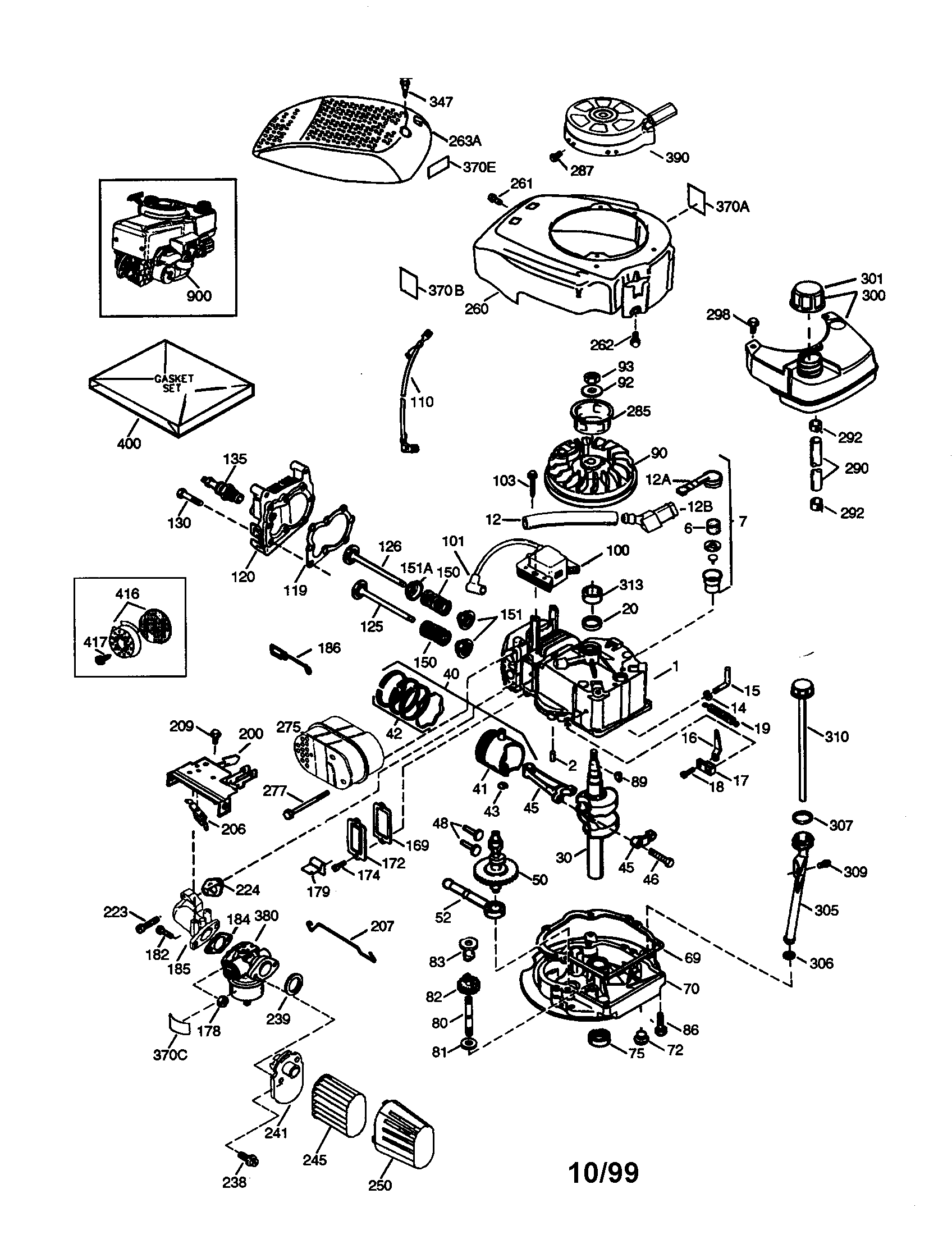 4-cycle engine