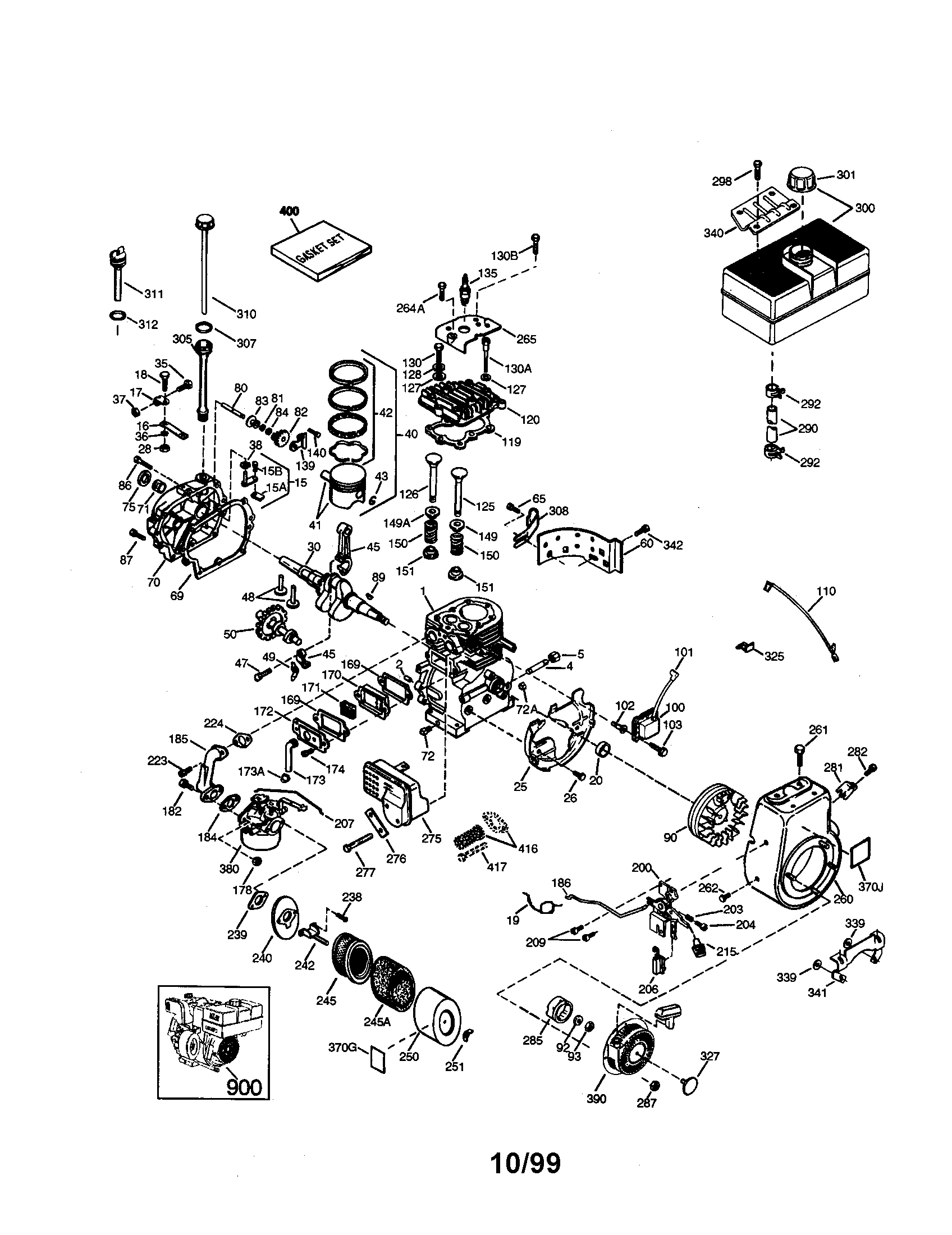 4-cycle engine