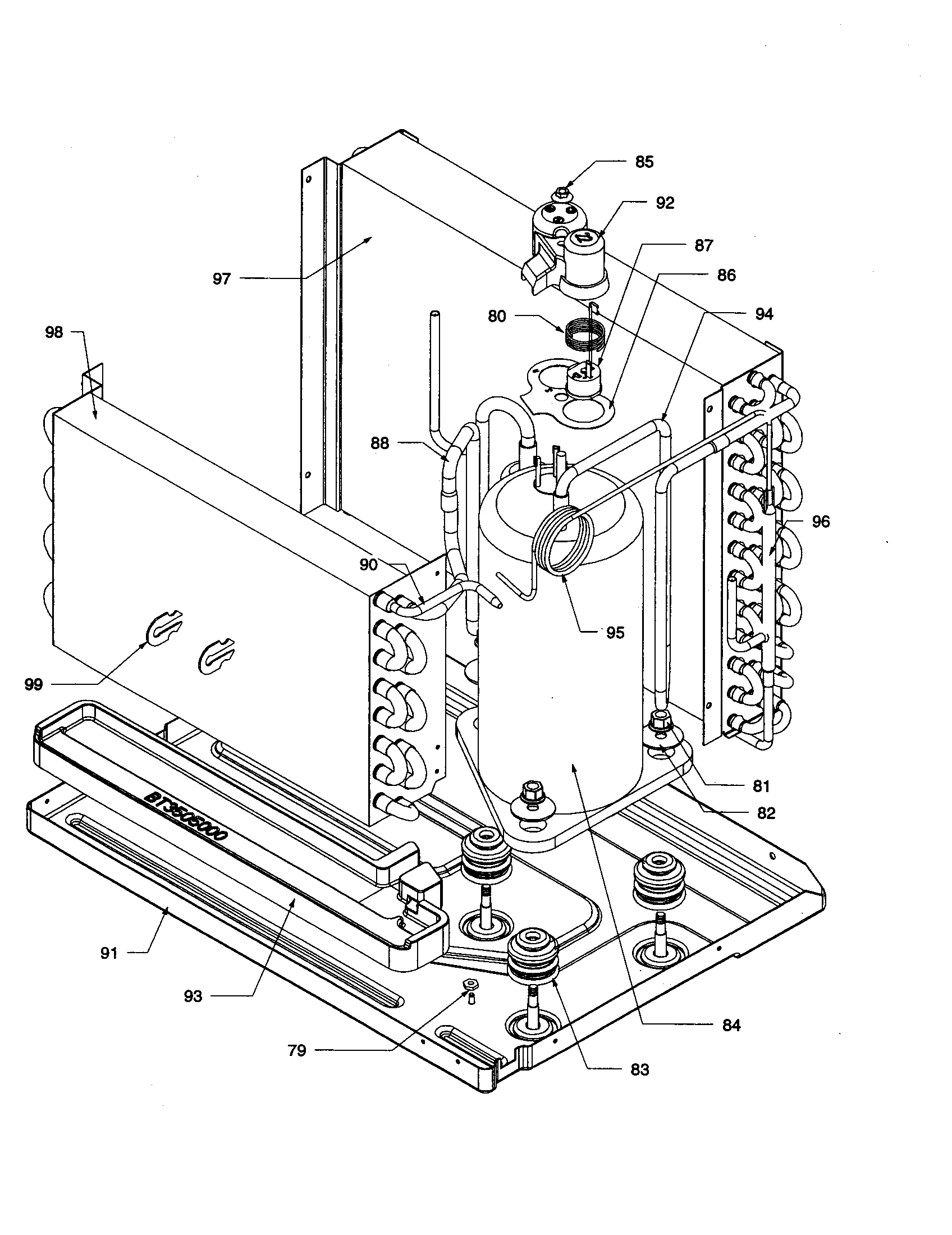 Compressor and tubing