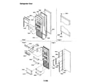 Amana SSD25TL-P1190316WL refrigerator door diagram
