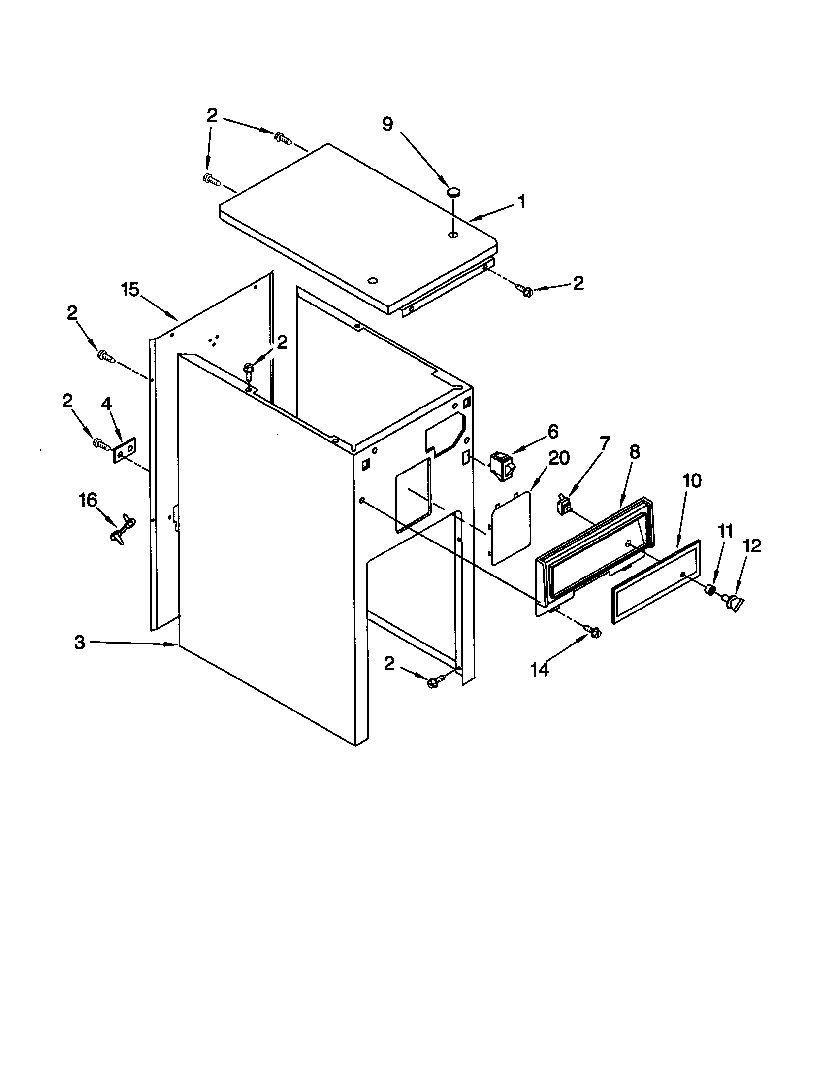 Cabinet and control