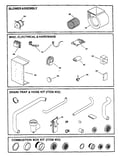 Blower/misc. electrical/drain trap
