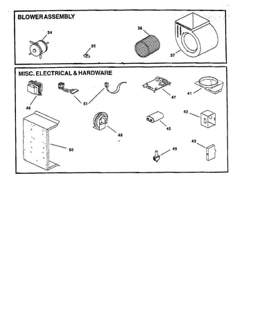 Blower/misc. electrical