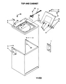 Top and cabinet
