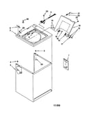 Top and cabinet