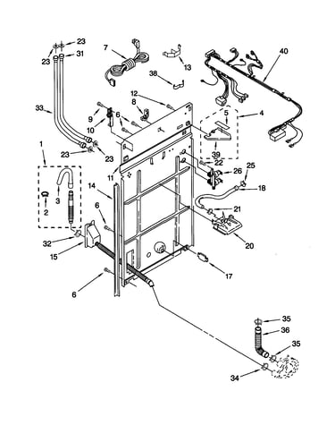 Rear panel