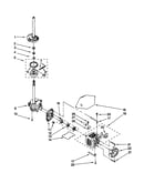 Brake/clutch/gearcase/motor/pump
