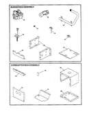 Burner/combustion box assembly