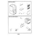 Goodman GMP050-3 wrapper/heat exchanger assembly diagram